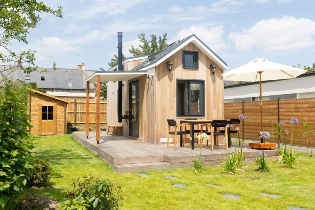 Villa Tiny House En Baie Du Mont-Saint-Michel Dol-de-Bretagne Exterior foto